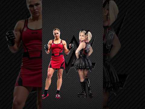 Ronda Rousey Vs Wwe Female Superstar's | #qvzw #wwe #jubito1t  | @WWE @Qvzw @Jubito1t