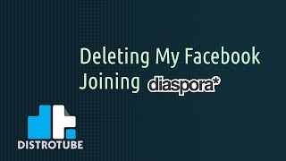 Deleting Facebook and Joining Diaspora