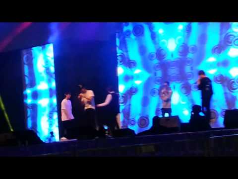 141121 KSTAR FanFest: B1A4 - Beautiful Target  Sound check rehersal