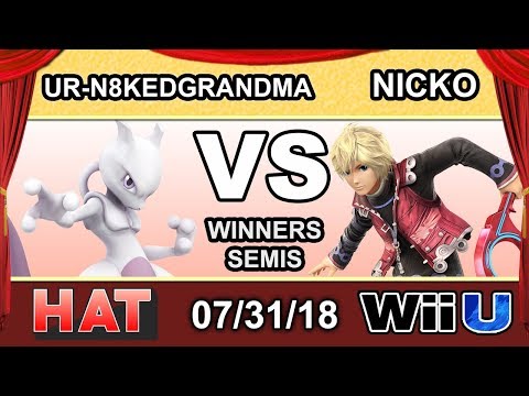 HAT 32 - Ur-n8kedgrandma (Mewtwo) Vs. FAD | Nicko (Shulk) Winners Semis - Smash 4
