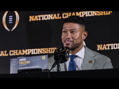 CFP National Championship: Ohio State | Joint Coaches Press Conference | Notre Dame Football