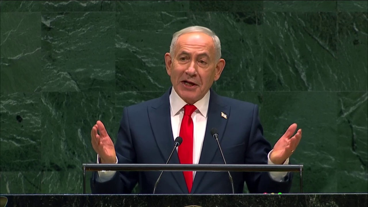 UN members walk out for Benjamin Netanyahu speech; Israeli PM calls protesters 'moral cowards'