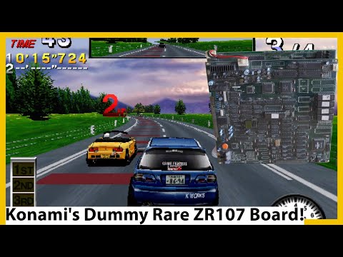 Another Dumb Rare Konami Arcade Board! The Konami ZR107