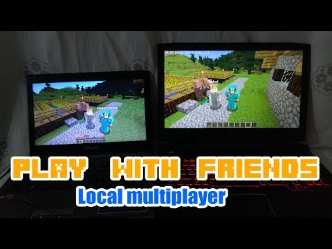 How To Play With Your Friends In Minecraft PC [ Local Multiplayer/ Lan Server ]