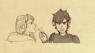 Astrid Takes a Bite Out of Hiccup (Comic Dub)