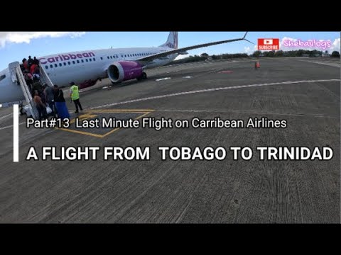[4k]  Trinidad & Tobago  |  Part#13 Last Minute Flight Caribbean Airlines Business Class to Trinidad
