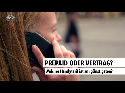 Prepaid oder Vertrag? | RON TV |
