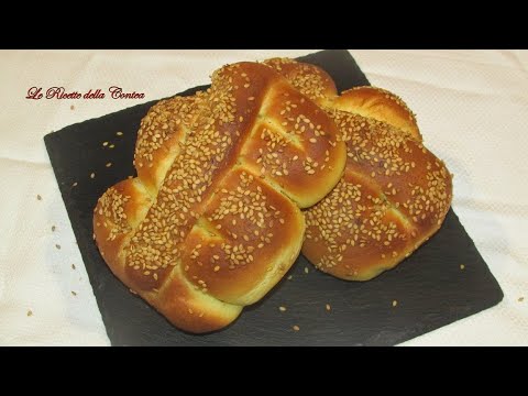 Pane siciliano. La mafalda. Ricetta facile.