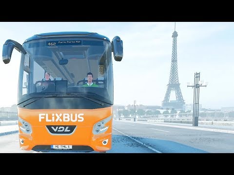 Coach Bus Simulator 2019 - France Gameplay! 4K