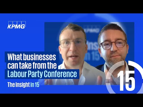 James Nation, OBE discusses the 2025 Labour Party Conference