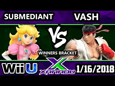 S@X 237 Smash 4 - Submediant (Peach) Vs. Vash (Ryu) - SSB4 Winners Bracket - Smash for Wii U.