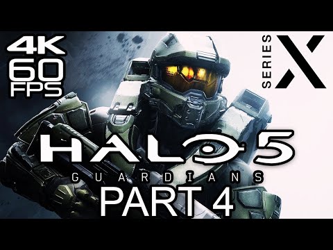 Halo 5 Guardians Walkthrough #4 (No Commentary) (4K 60FPS) (Xbox Series X)