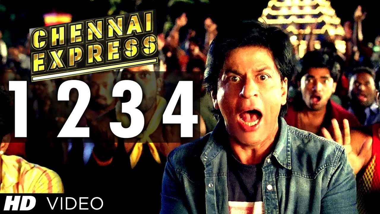 ONE, TWO, THREE, FOUR… LYRICS (1234) | Chennai Express