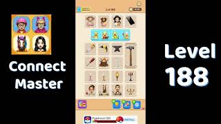 Connect Master Level 188 Walkthrough 🧩 | Match Puzzle | Puzzle Solutions & Tips | Go Answer