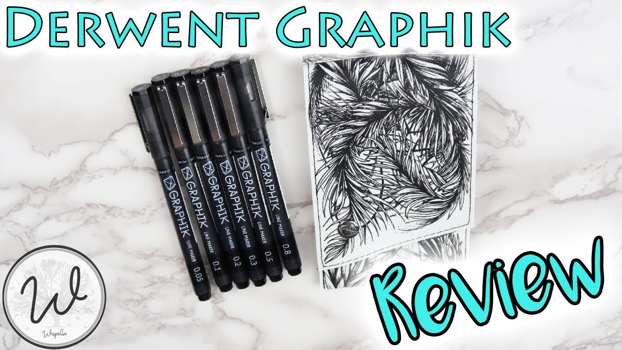 DERWENT GRAPHIK line maker REVIEW and unboxing