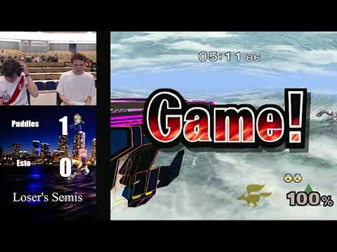 Puddles (Sheik) vs Esto (Falco) | Loser's Semis | Melee Weekly | July 3rd