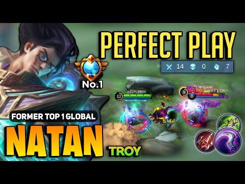 Supreme NATAN PERFECT Gameplay [ Top Global Natan Best Build ] By Troy - Mobile Legends