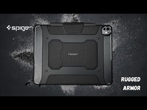Ultimate Protection For Your M4 iPad Pro : Spigen's Rugged Armor Pro Case