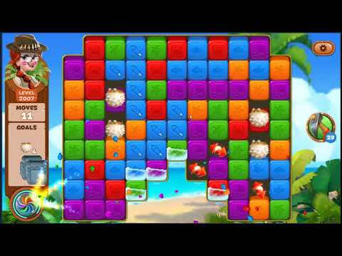 Lost Island Blast Adventure Level 2007 - NO BOOSTERS 🏝️ | SKILLGAMING ✔️