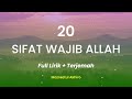 SIFAT WAJIB BAGI ALLAH WUJUD WIDAM BAQA MAZRO Lyrik
