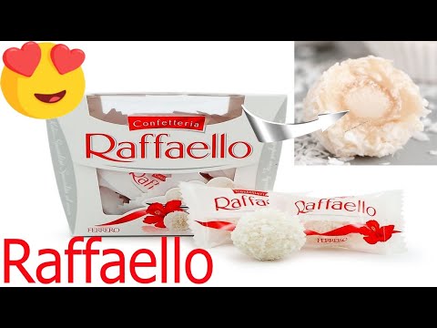 Ferrero Raffaello Candy, Almond Coconut Unboxing And Review