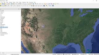 Import Google Satellite Imagery to QGIS (Version 3.x)