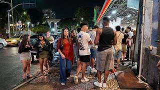 Nightlife in Rio de Janeiro — Friday Night in Lapa【4K】🔥