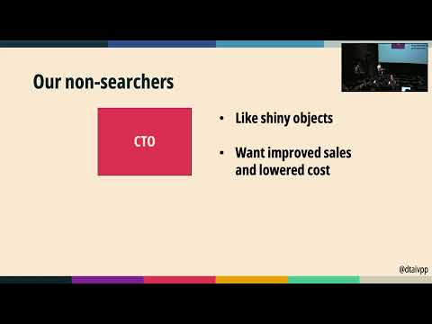 Haystack US 2023 - David Tippett & Stavros Macrakis:Talking to Non-Searchers about Search Relevance