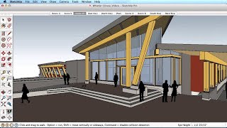 SketchUp Training Series: Walk tool