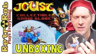 Midway Joust  Classic Game Collectible Snow Globe Unboxing. Weird.