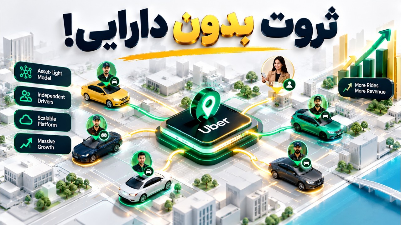 راز رشد اوبر؛ چطور با دارایی‌ های دیگران کسب‌ وکار بسازیم؟