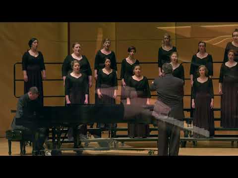 CWU Chamber Choir/Gjeilo: "Serenity" with piano improv