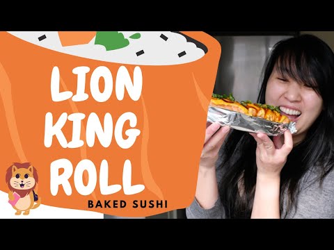 Melt in your mouth LION KING ROLL sushi recipe