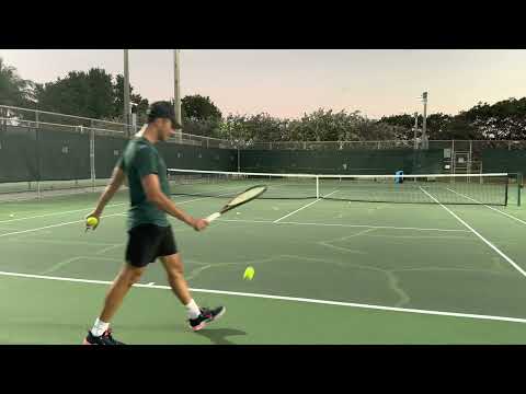 How to always get your second serve in — tennis