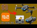 Testing a $3 Drone from TEMU - E99-K3 Drone Pro Review
