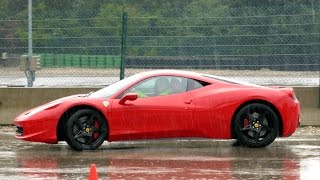 preview picture of video '2014-07-12 Saint Laurent De Mûre Actua GT Driving Pilotage Ferrari F458 Daniel'