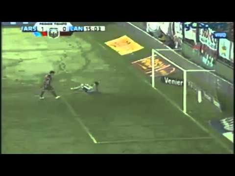 Gol de Aguirre - Arsenal vs Lanus [3-1]