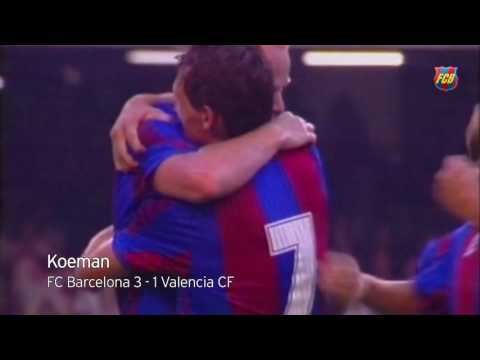 FC Barcelona League Champions 1990/91 Top Goals