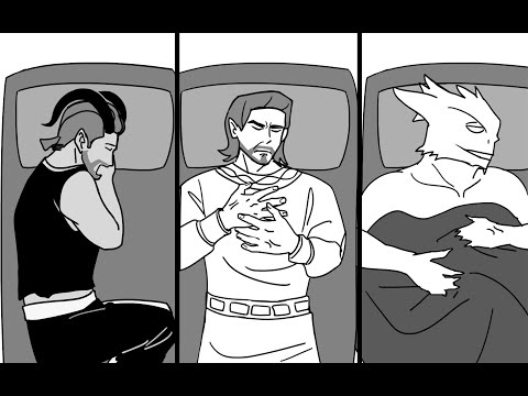 Sleeping with companions with sleep disorders [baldur's gate 3 animatic]