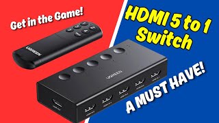 BEST Budget 5 to 1 HDMI Switch for 2025