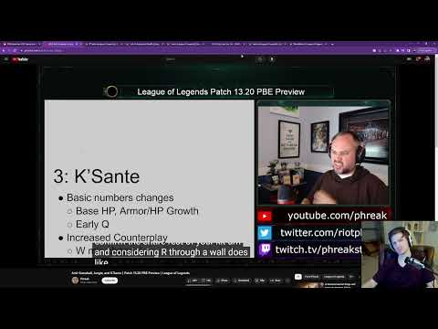 K'SANTE REWORK SUCKS | League of Legends Patch 12.20 PBE Preview