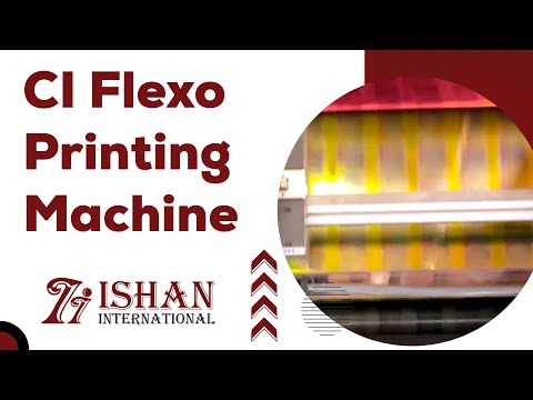 Central Impression Flexo Printing machine Machine
