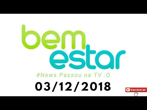 BEM ESTAR 03/12/2018 - Biscoito ou Bolacha?/ Biscoitos de Regiões Diferentes, Saudáveis e Nutritivos