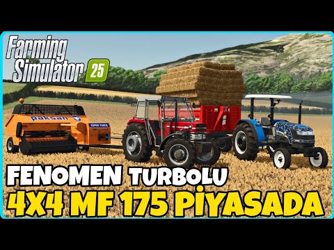 FENOMEN TRAKTÖR MASSEY FERGUSON 175 PİYASAYA ÇIKTI / FARMING SIMULATOR 25