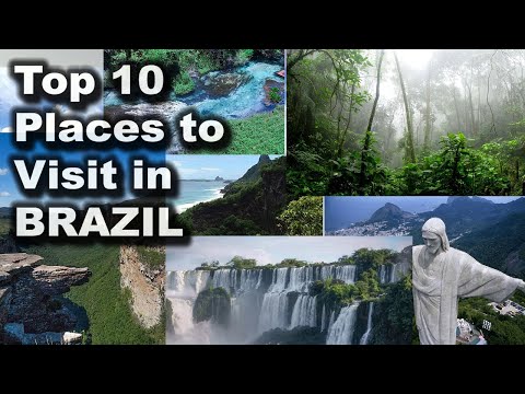 Top 10 Places to Visit in Brazil - Best travel destinations in Brazil - South America