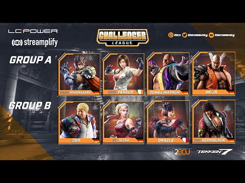 [Tekken7] Play-Offs baby! Challenger League Group A FT5 with KaizokuLars, Fergus, Dombili, HK Jr.