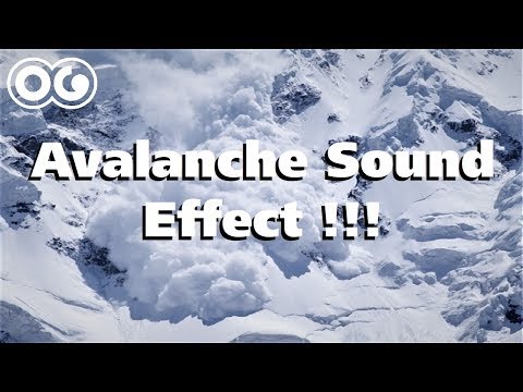 My Avalanche Sound Design !!! (Re-upload after a copyright claim)