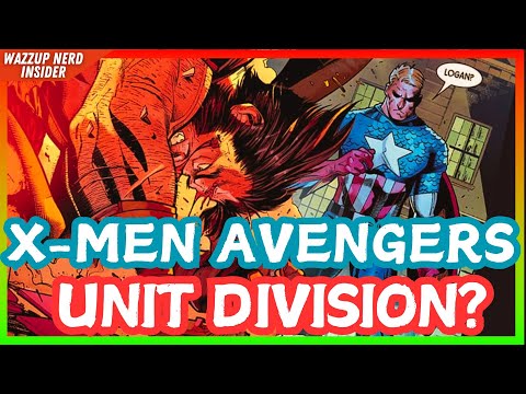 Incredible team-up: X-Men Avengers Unit Division