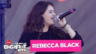 Rebecca Black - &quot;Friday&quot; | DigiFest NYC Presented by Coca-Cola