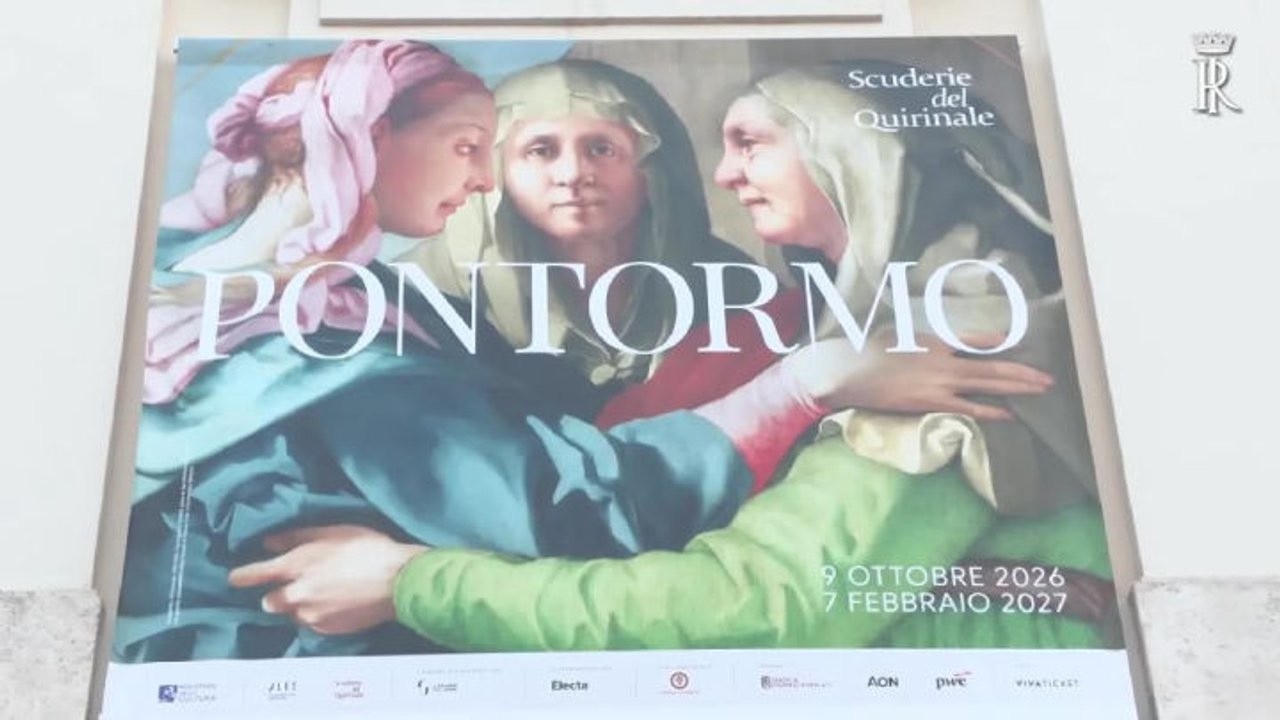 Mattarella all'inaugurazione della mostra "Pontormo. La Maniera Italiana"
